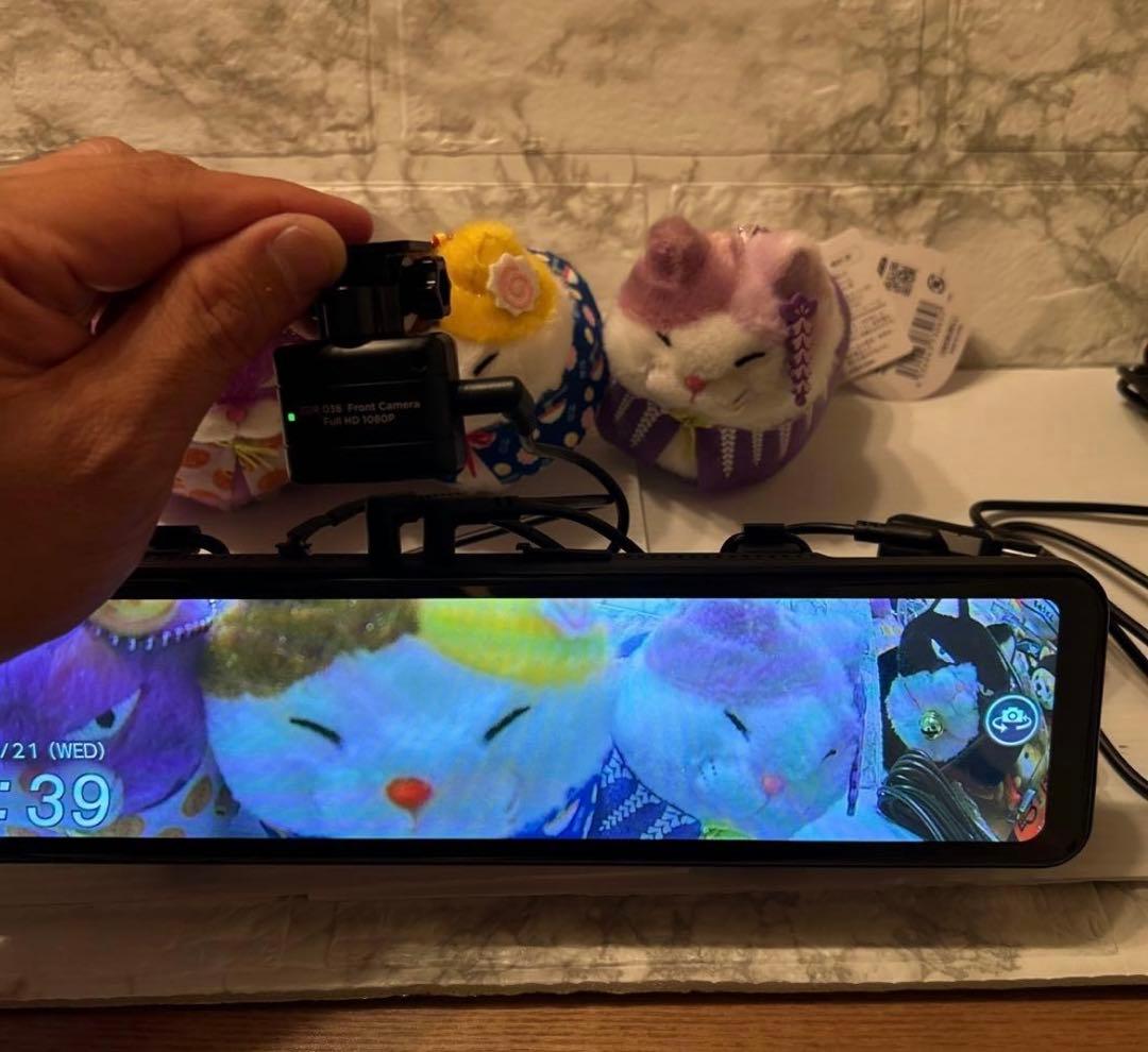 コムテック デジタルインナーミラー ZDR 038