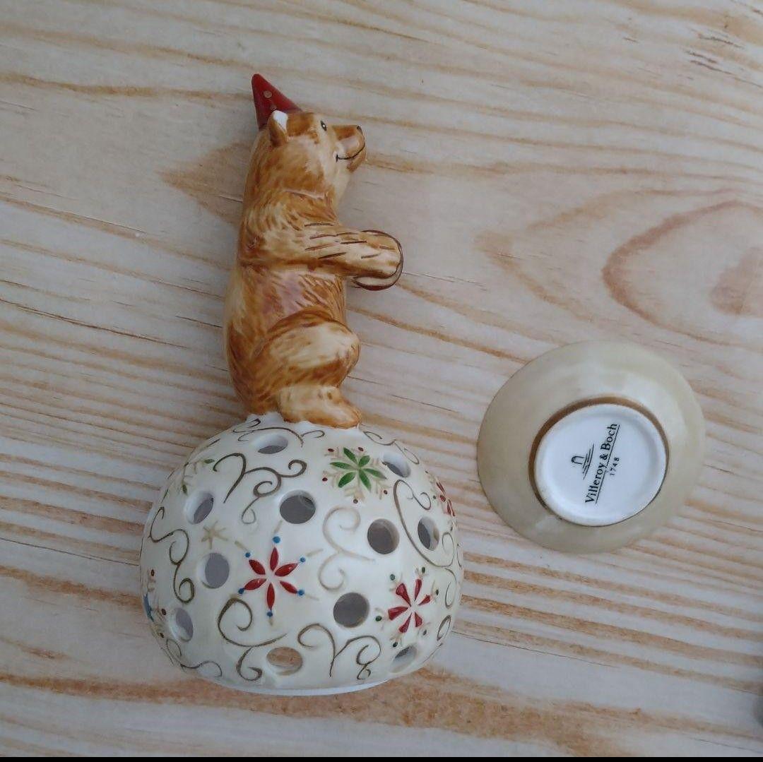 ビレロイ＆ボッホ くまのキャンドルホルダー