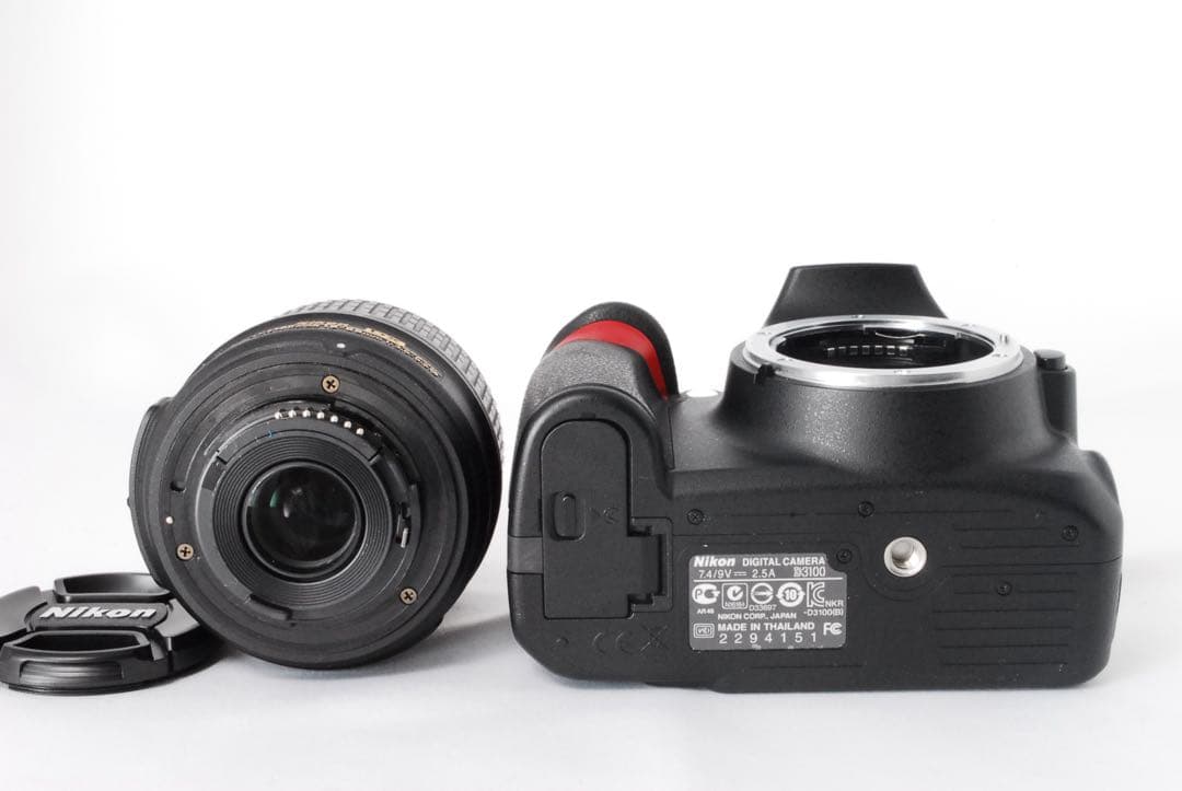すぐ使える◆Nikon D3100 レンズセット◆手ぶれ補正搭載◆一眼レフカメラ
