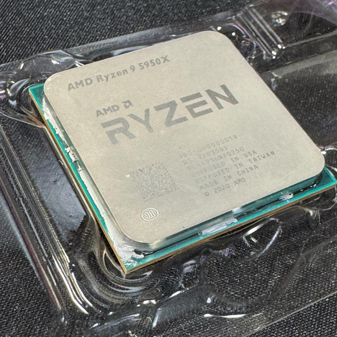 【中古】AMD Ryzen 5950X 16コア32スレッド CPU