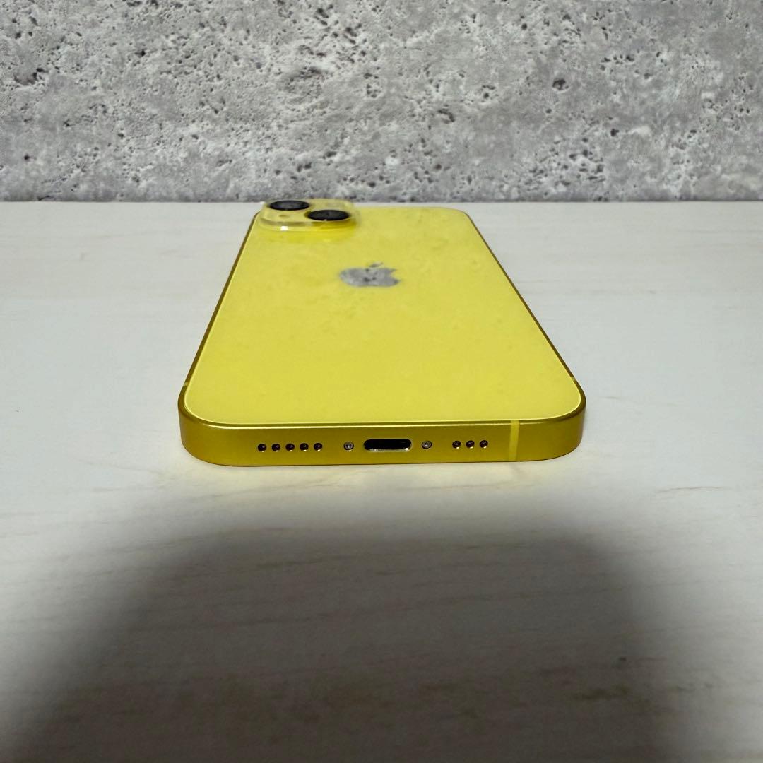 Apple iPhone14 イエロー　最大容量96% 128GB SIMフリー