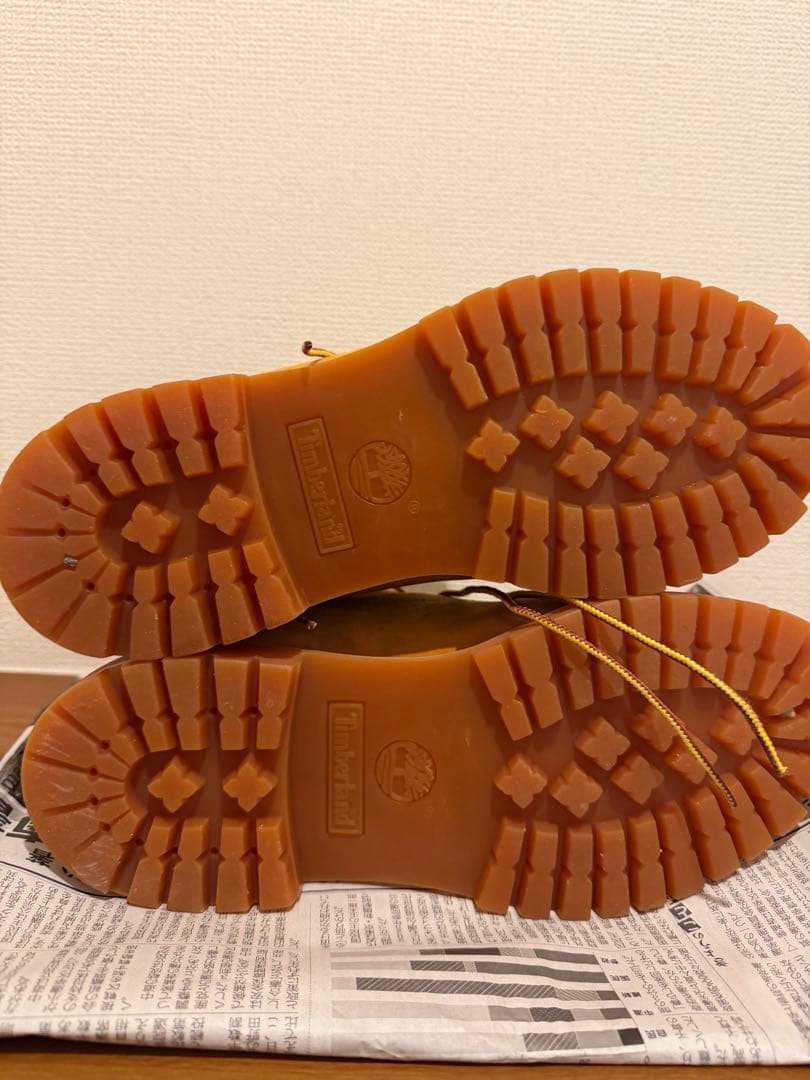 timberland 10061プレミアムブーツ 6インチイエローブーツ 9W