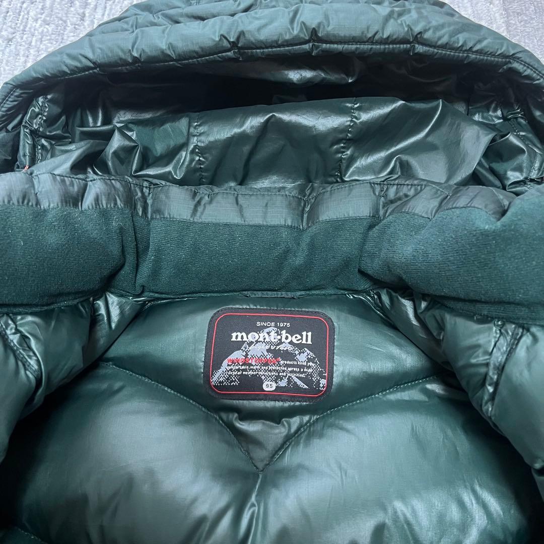 激レア 韓国限定 mont-bell モンベル ダウンジャケット グリーン M