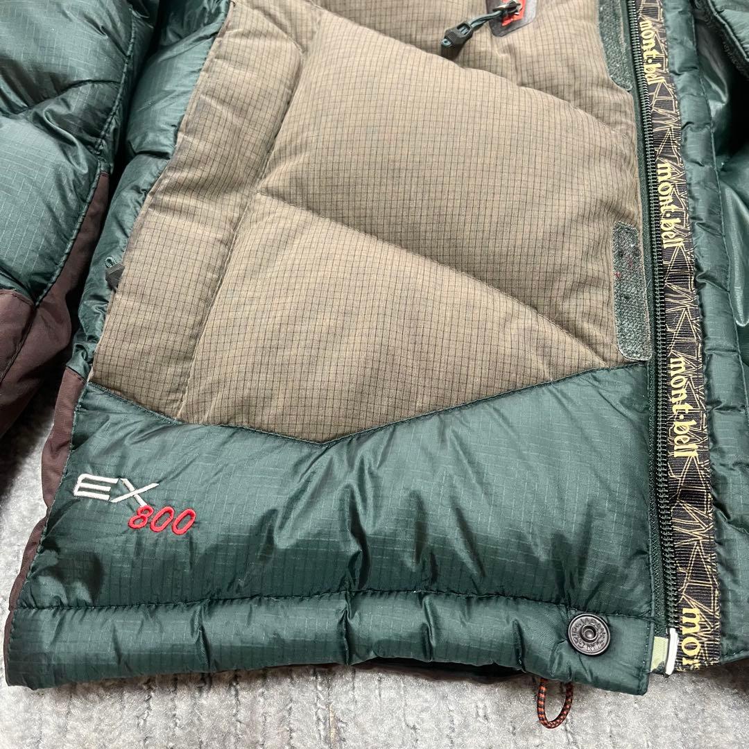 激レア 韓国限定 mont-bell モンベル ダウンジャケット グリーン M