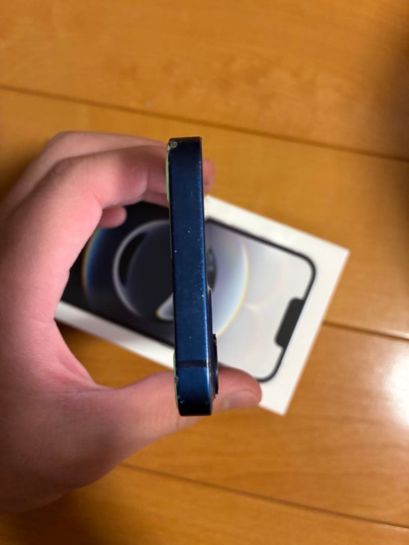 Apple iPhone 12 mini 青 バッテリー72% 128GB