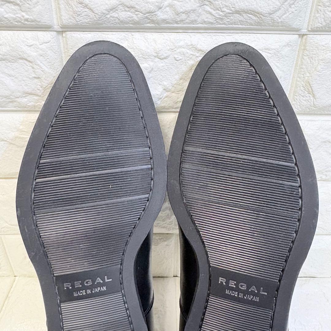 極美品✨REGAL リーガル ビジネスシューズ ストレートチップ 黒 26.5
