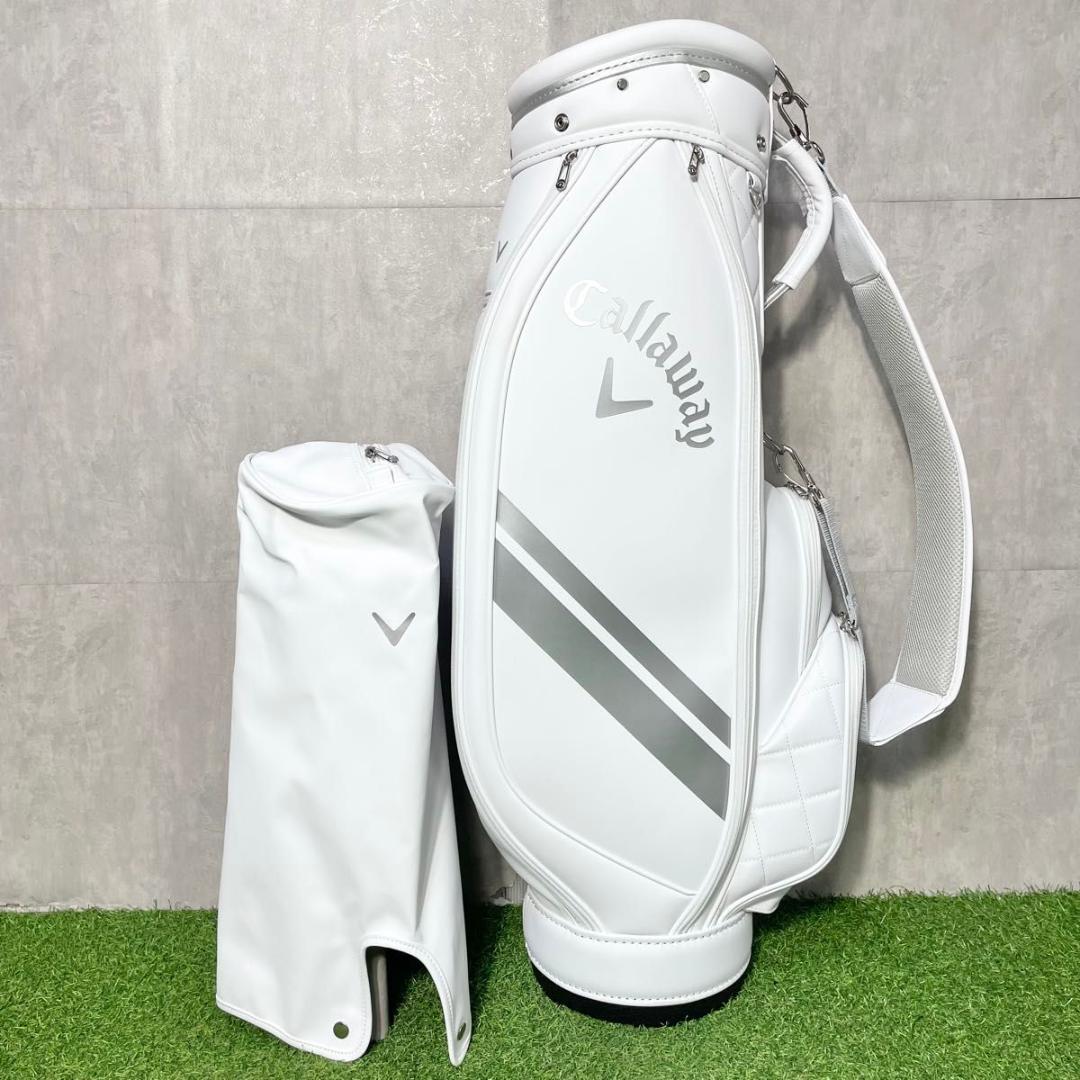 【美品】Callaway キャロウェイ 2024年 キャディバッグ ゴルフバッグ