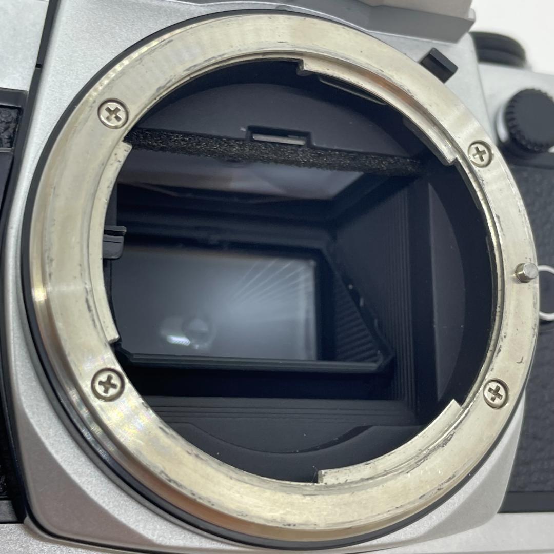 【動作未確認】Nikon NEW FM2 後期 外観美品 付属レンズ不良