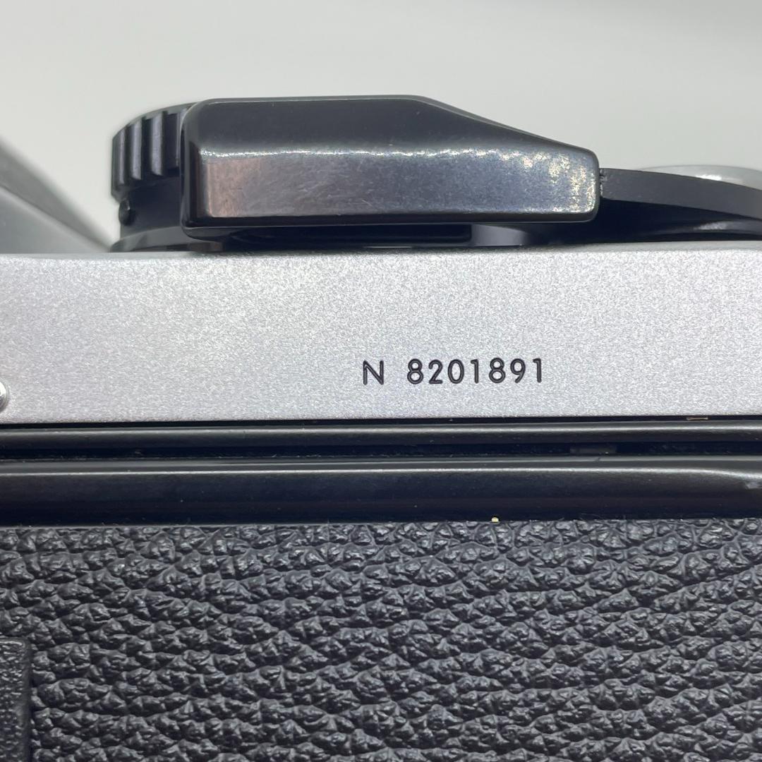 【動作未確認】Nikon NEW FM2 後期 外観美品 付属レンズ不良