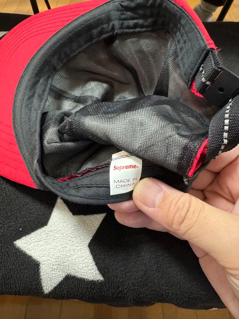 SUPREME 赤 キャップgtx