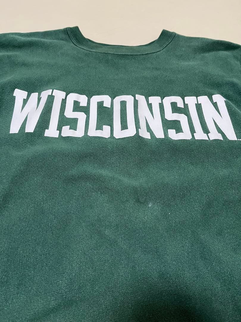 champion リバースウィーブ 90s USA製 XL WISCONSIN