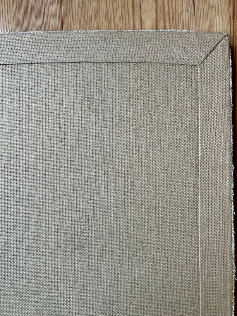 鍋島緞通 なべしまだんつう吉島家 新鍋島 手刺繍 座布団 蟹牡丹 吉島敷物　ラグ