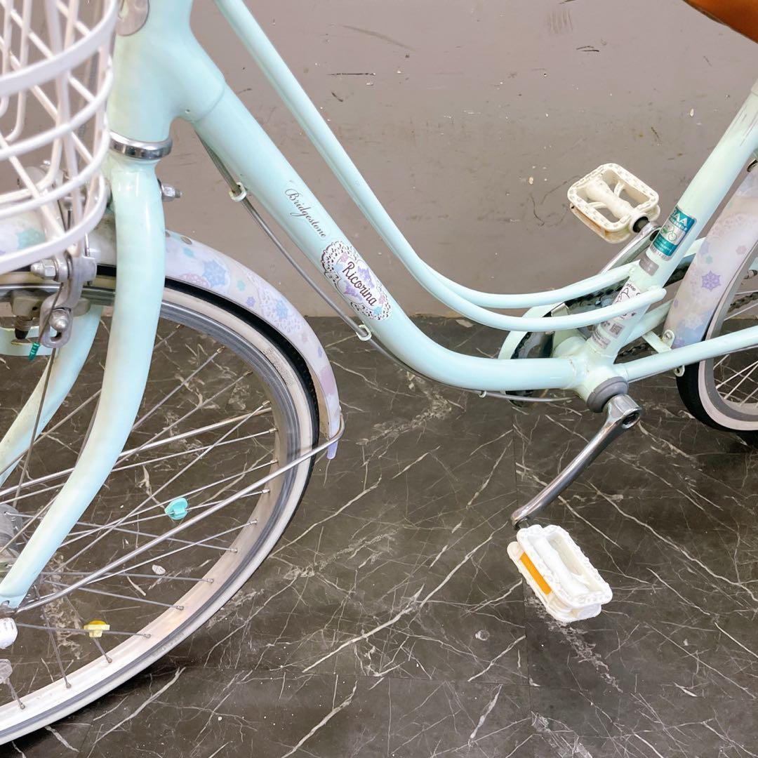 【961】《限定価格》子供用自転車 ブリヂストン Ricorina グリーン