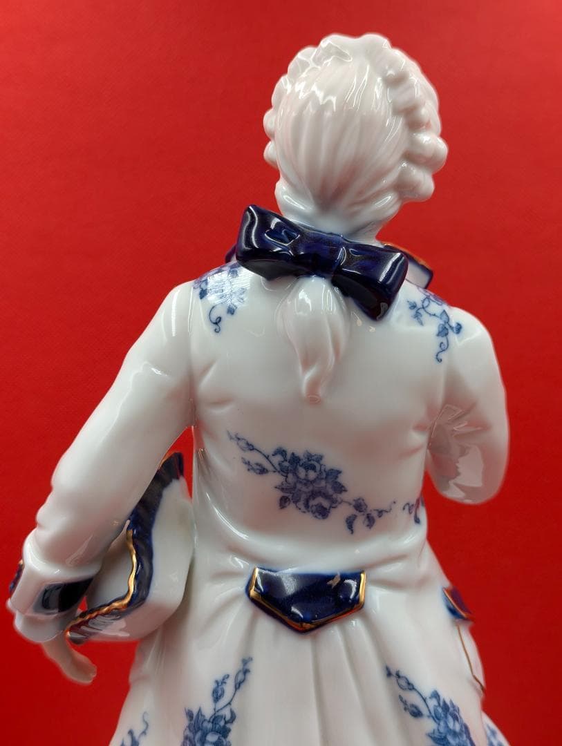 18世紀 磁器人形 Demai ORIGINAL ヨーロッパ貴族 高さ35cm