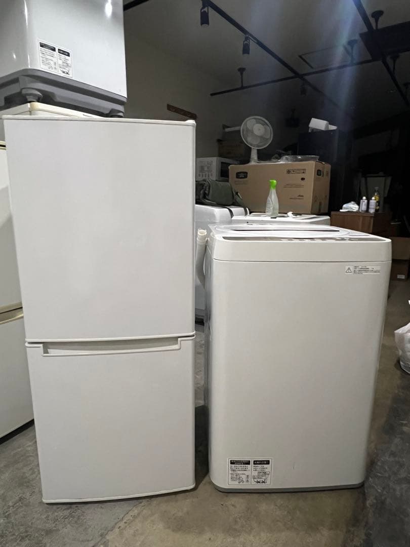 まだまだバリバリ品/さSHARP/ニトリ冷蔵庫/洗濯機2点セット