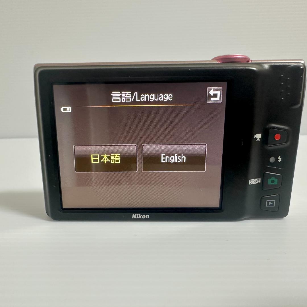 デジタルカメラ Nikon COOLPIX S6100 Pink