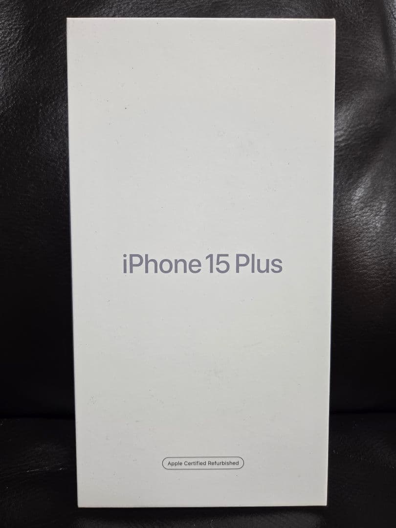 新品未開封 iPhone15Plus 128GB 認定整備済製品 ブラック