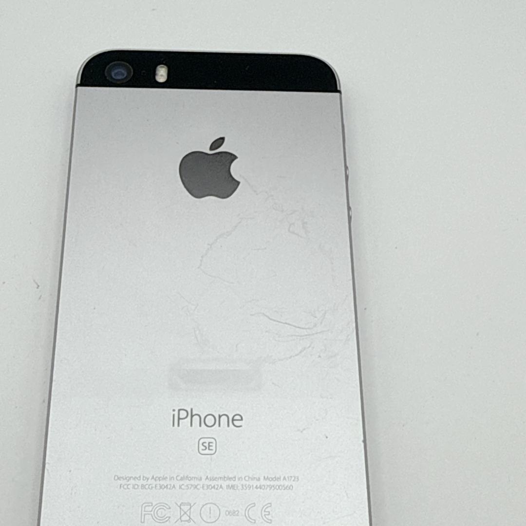 【良品】iPhone SE 32GB MLLN2J/A スペースグレイ
