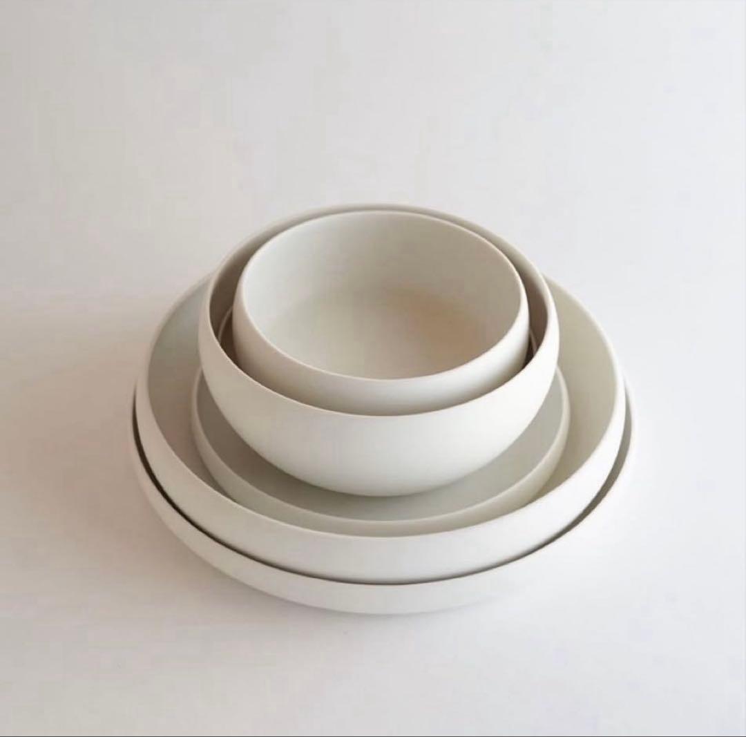 大谷哲也 丸縁皿 2枚