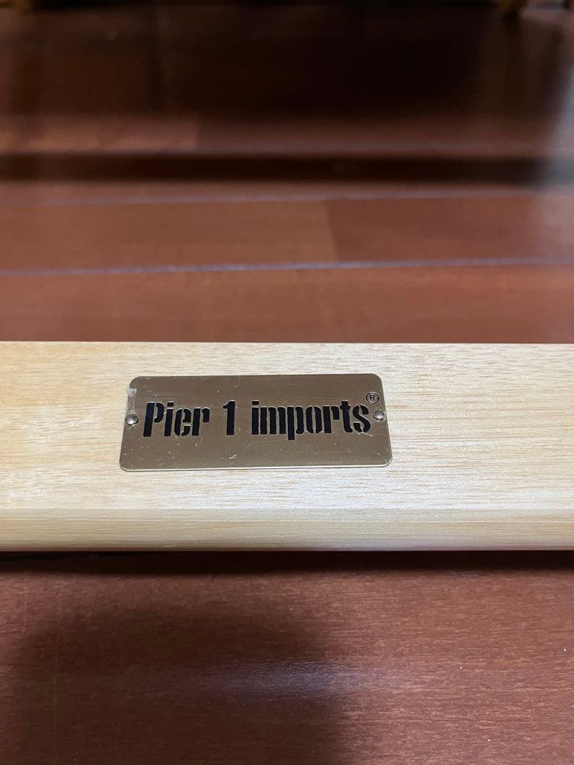 【愛知周辺手渡し大歓迎】【程度上】Pier 1 コットンリクライニングチェア