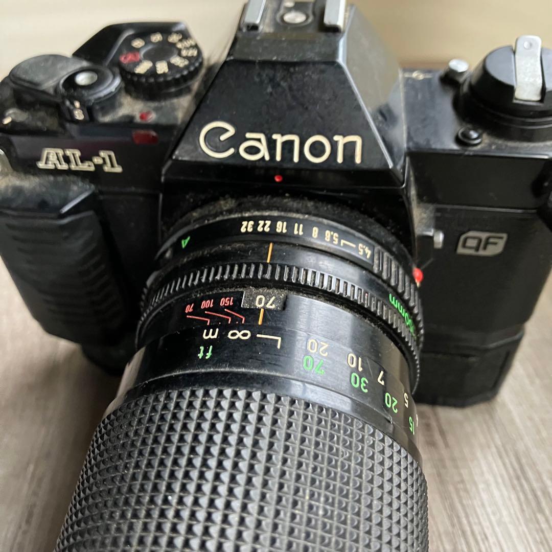 E壁【希少】Canon AL-1 & FD 70-150mm F4.5 レトロ