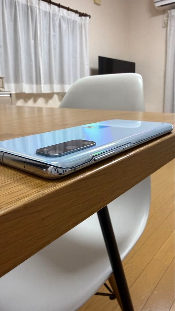 au版 GalaxyS20 5G ブルー SIMロック無 初期化済