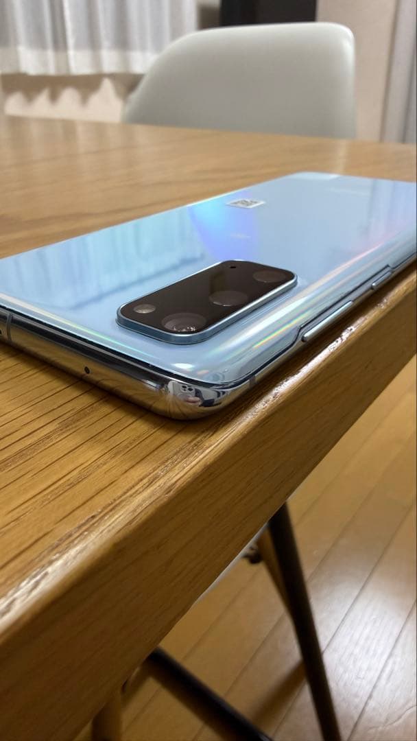 au版 GalaxyS20 5G ブルー SIMロック無 初期化済