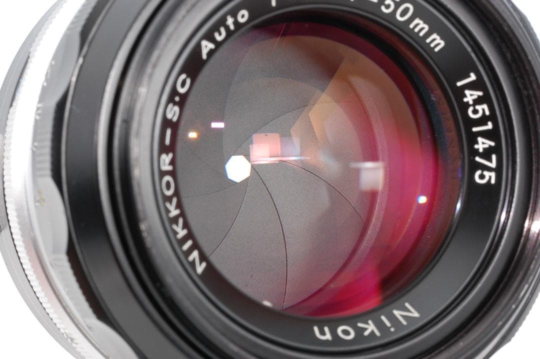 Nikon F アイレベルファインダー　50　1.４　ニコン　美品