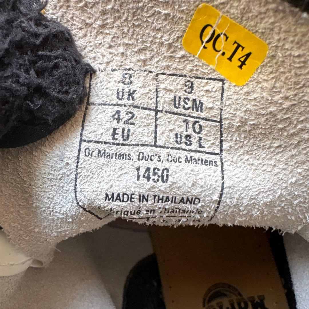 ドクターマーチン8ホール　UK8