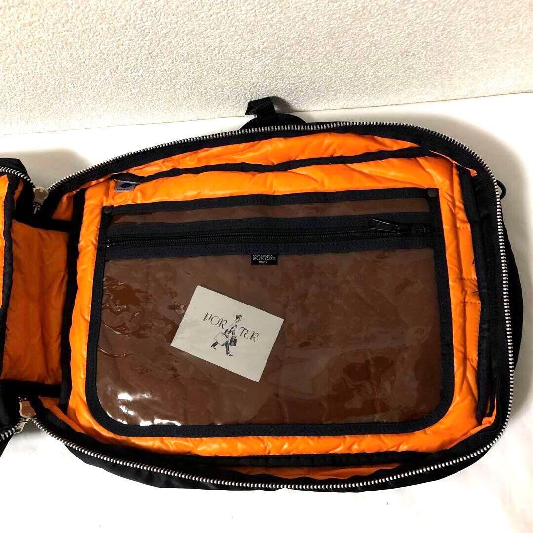 新品未使用✨廃盤 ポーター タンカー ビジネスバッグ3way A4可 大容量 黒