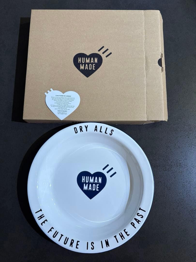 ヒューマンメイド　皿　２枚セット　食器　プレート　ホーロー　キャンプ