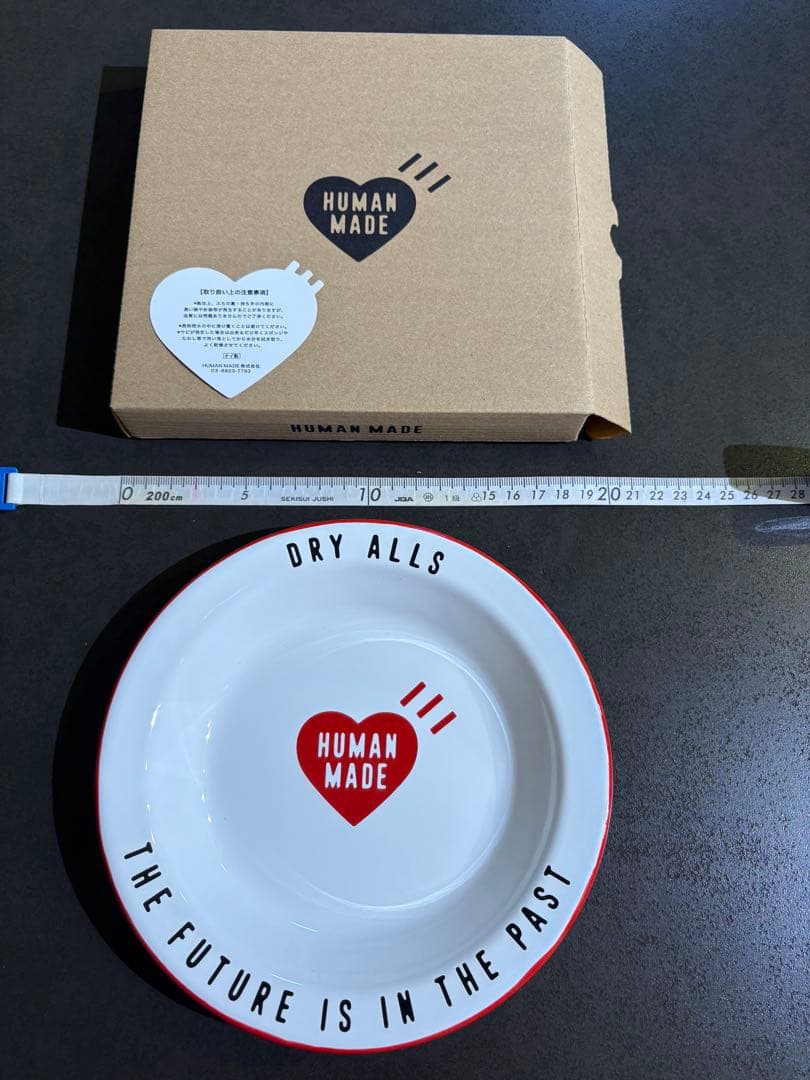 ヒューマンメイド　皿　２枚セット　食器　プレート　ホーロー　キャンプ