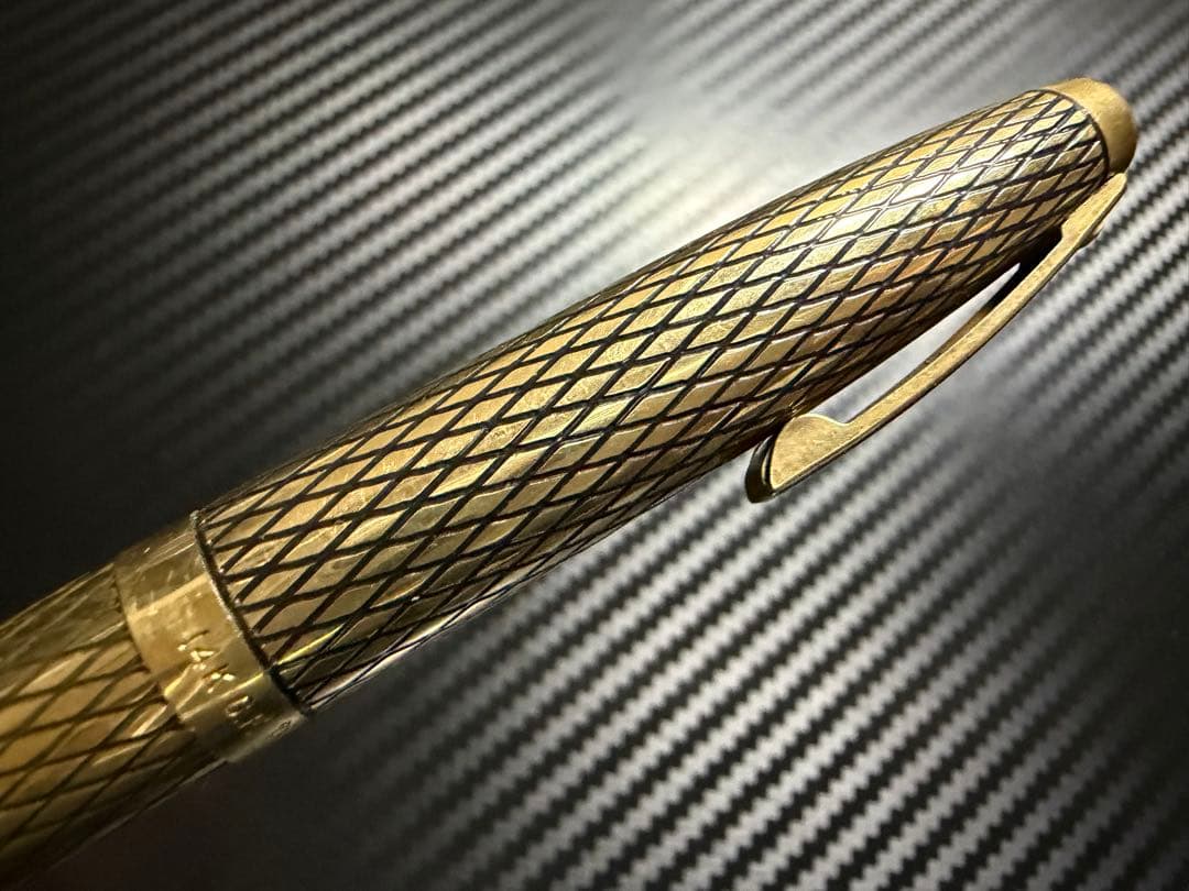 美品 シェーファー インペリアルゴールド F 細字 万年筆