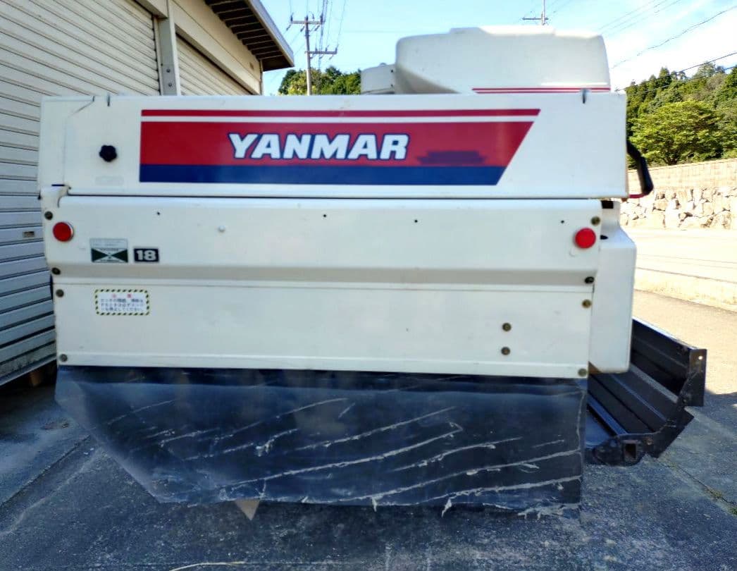 ヤンマー2条刈り袋どりコンバインCA125M2025年可動品現状渡し直接引取限定