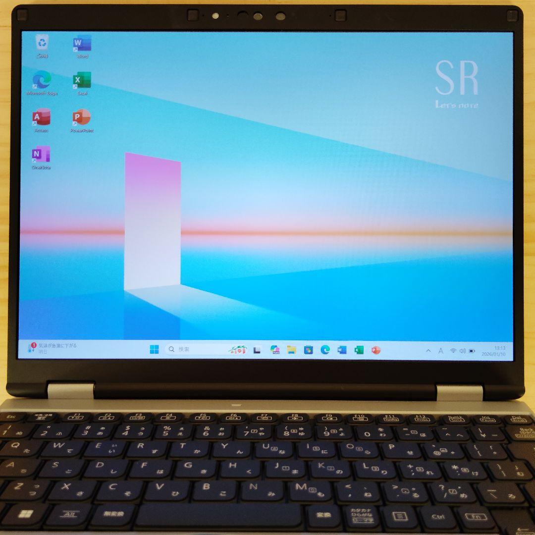 超美品 日本製 レッツノート SR3 12世代i7 1270P 16GB 2TB