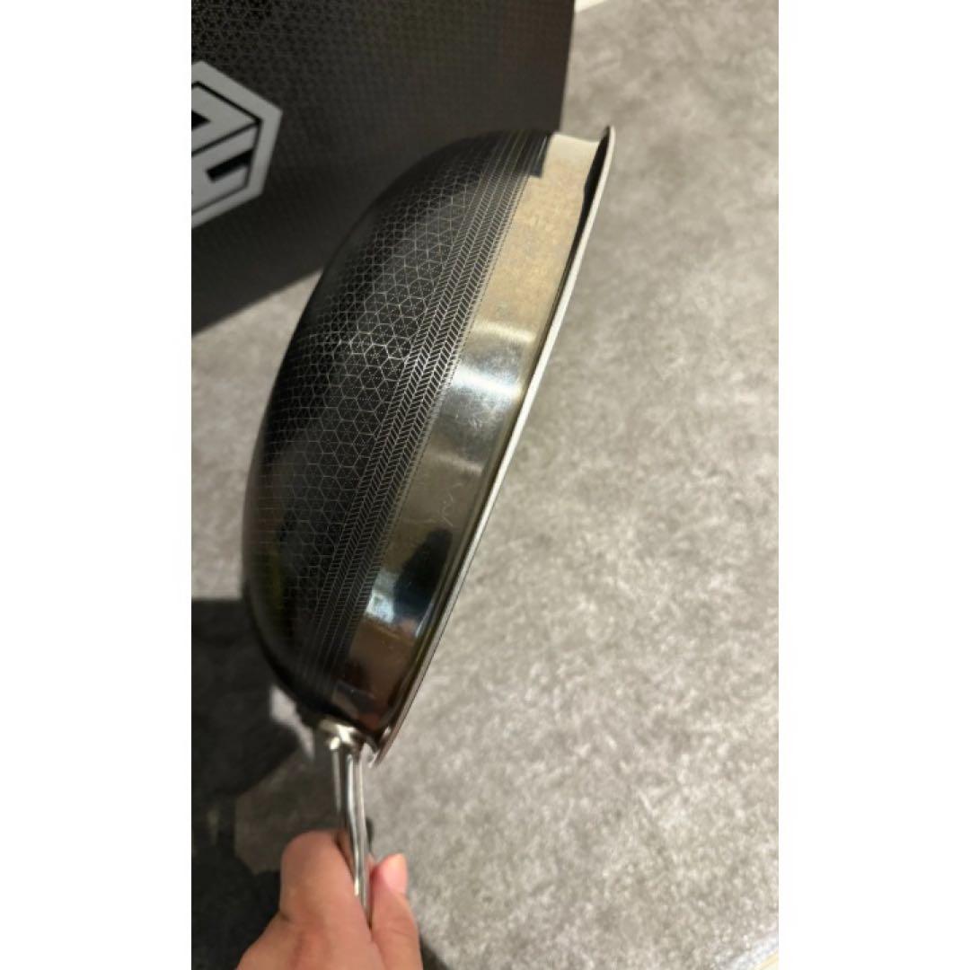 HEXCLAD 26cm中華鍋 ヘックスクラッド ハイブリッドフライパン