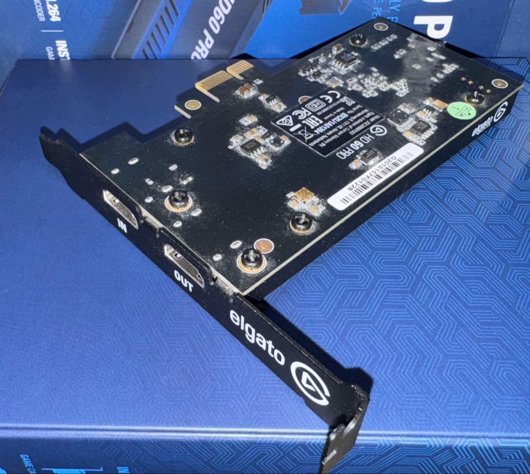 Elgato PCIeキャプチャーボード HD60Pro/60fps HDR10