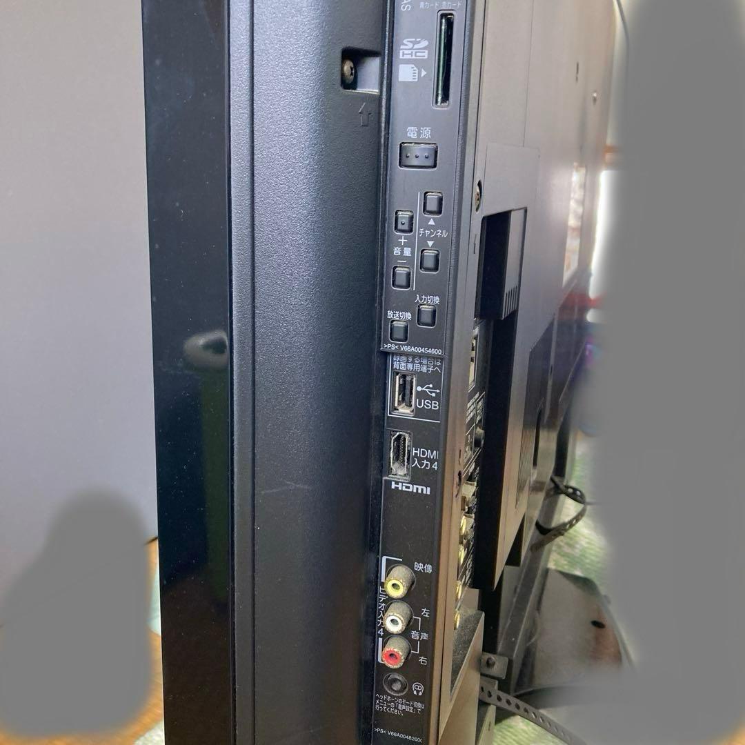 東芝 REGZA 液晶テレビ　37型　回転スタンド　2番組同時録画　2画面表示