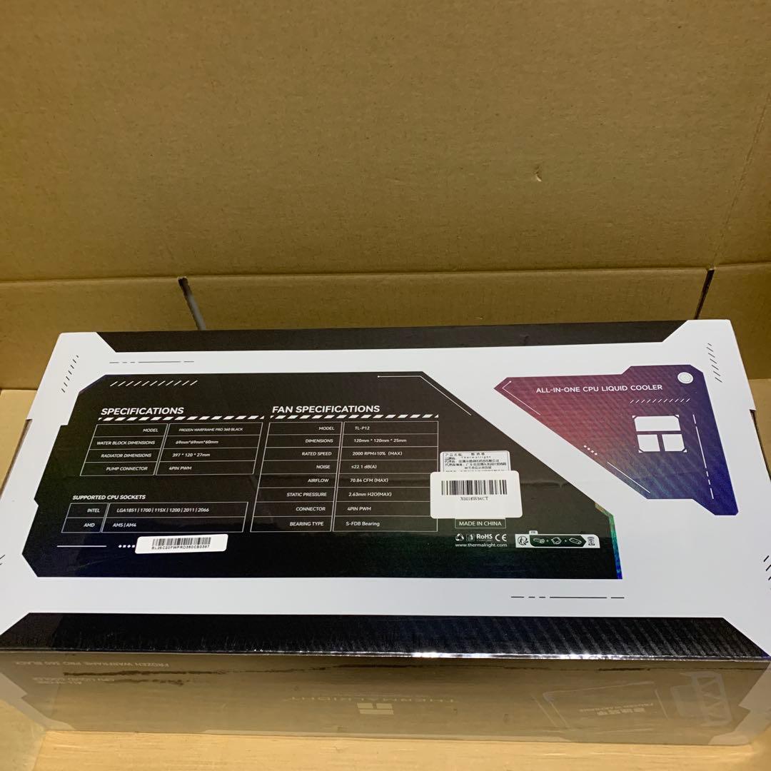 THERMALRIGHT FW PRO 360 Black CPU クーラー