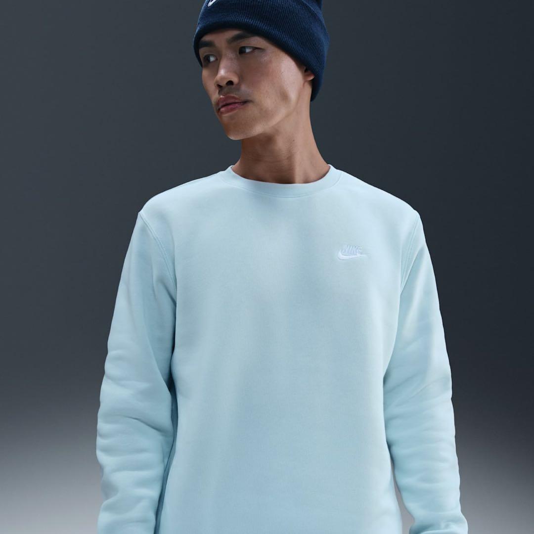2XL NIKE Sportswear Club フリース スウェット　水色
