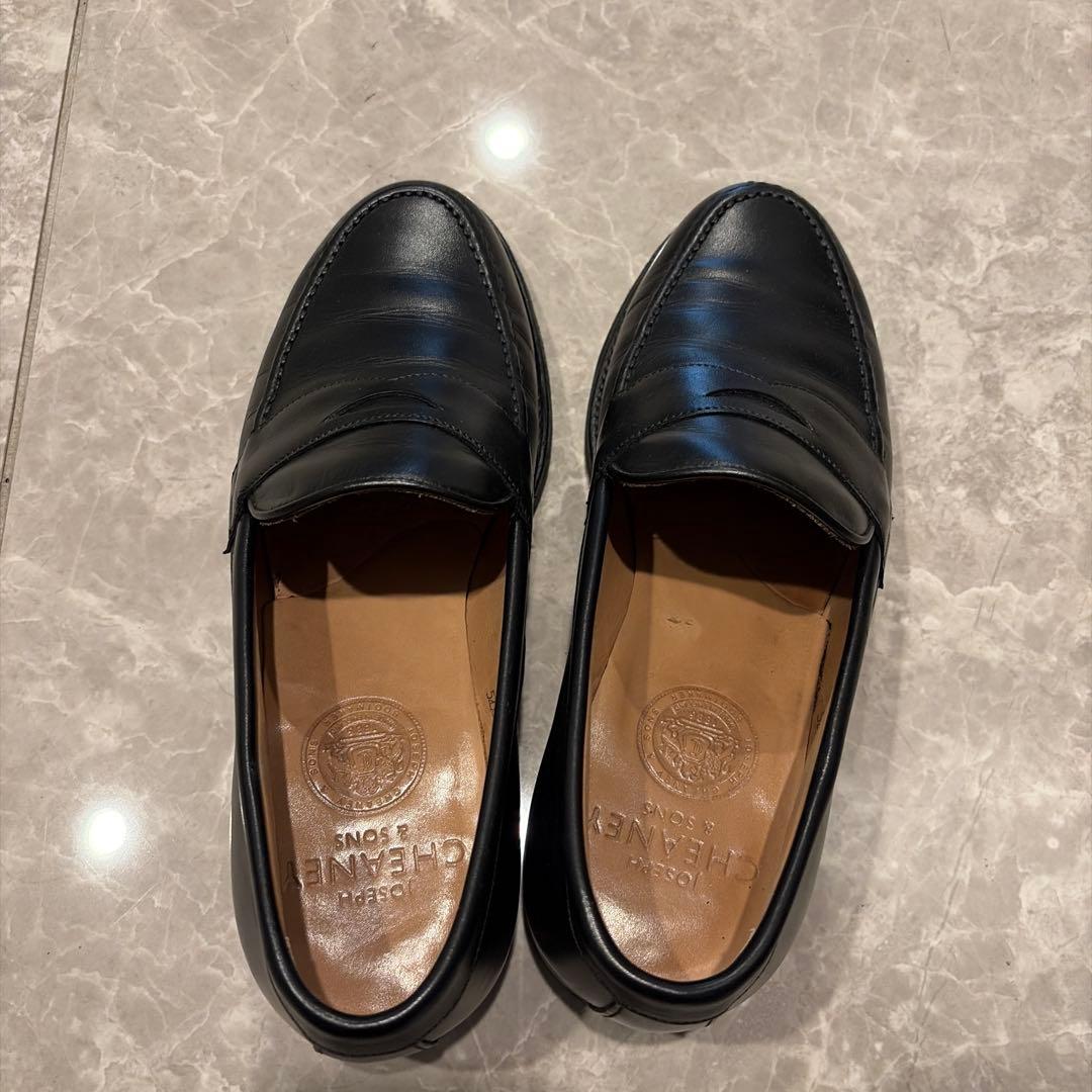 ジョセフチーニー　ローファー　ブラック　5 2/1