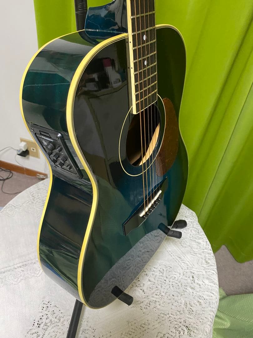 弾き語りしようぜ!S.Yairi BBエレアコ音出し良好　良く鳴るアコギもOK！