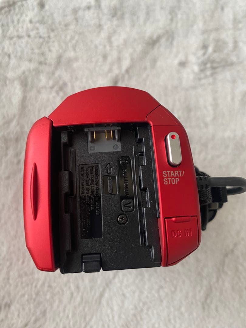 SONY HDR-CX680 ビデオカメラ 本体 レッド