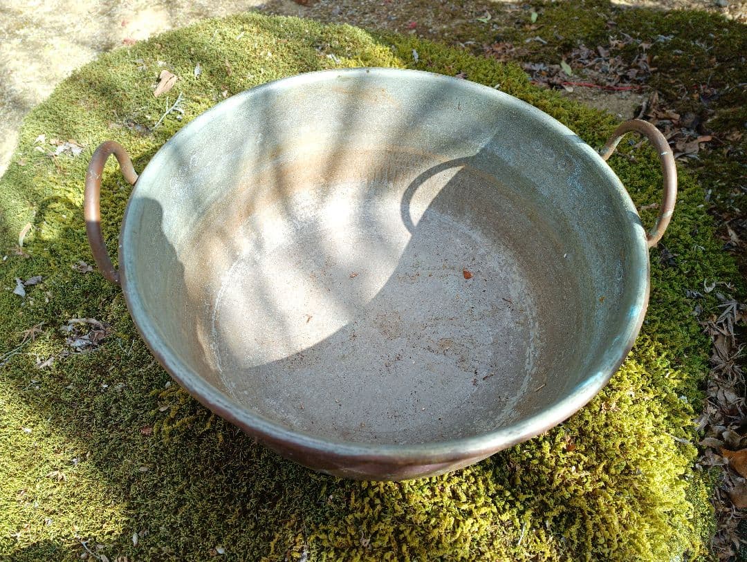 銅鍋　製あん　和菓子　ジャム作り　錫引き　※兵庫県たつの市直接引き取り限定※