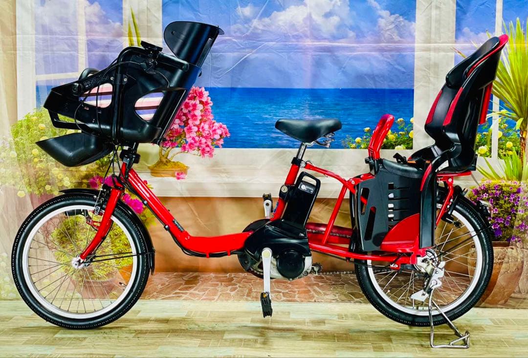 超特価！2018年ギュット⭐️12AHパナソニック子供乗せ電動自転車Y1593