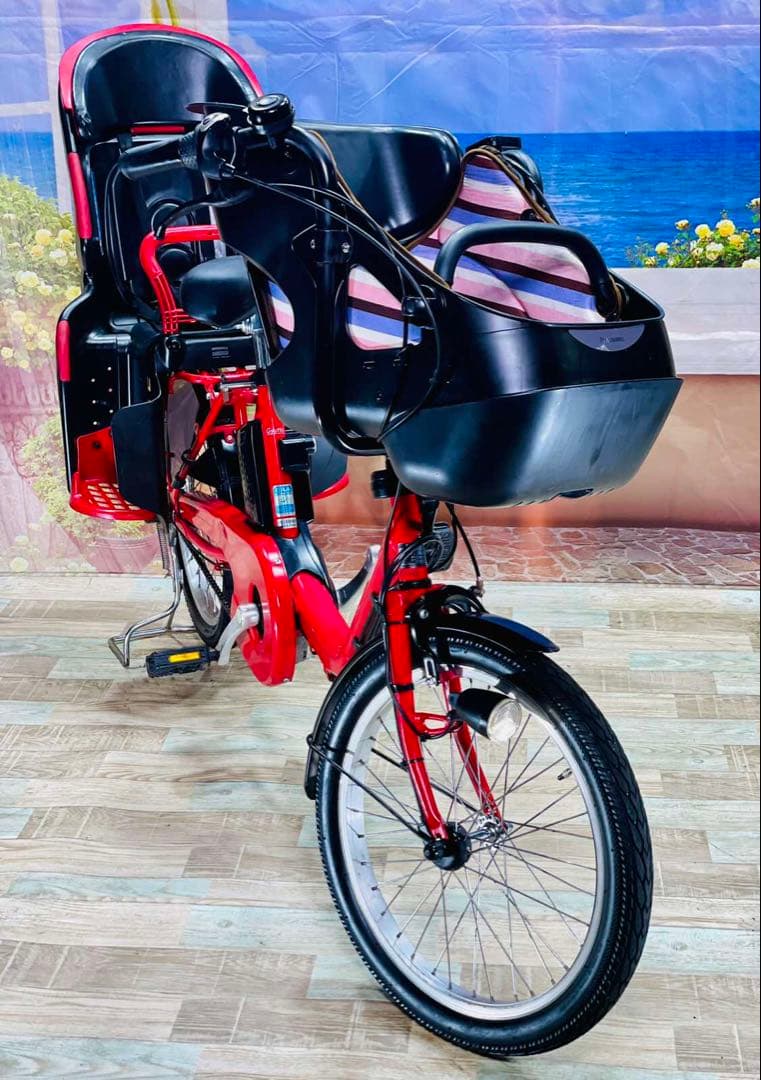 超特価！2018年ギュット⭐️12AHパナソニック子供乗せ電動自転車Y1593