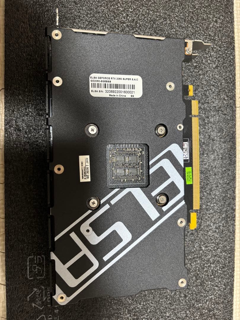 ELSA GeForce RTX 2060super グラフィックボード