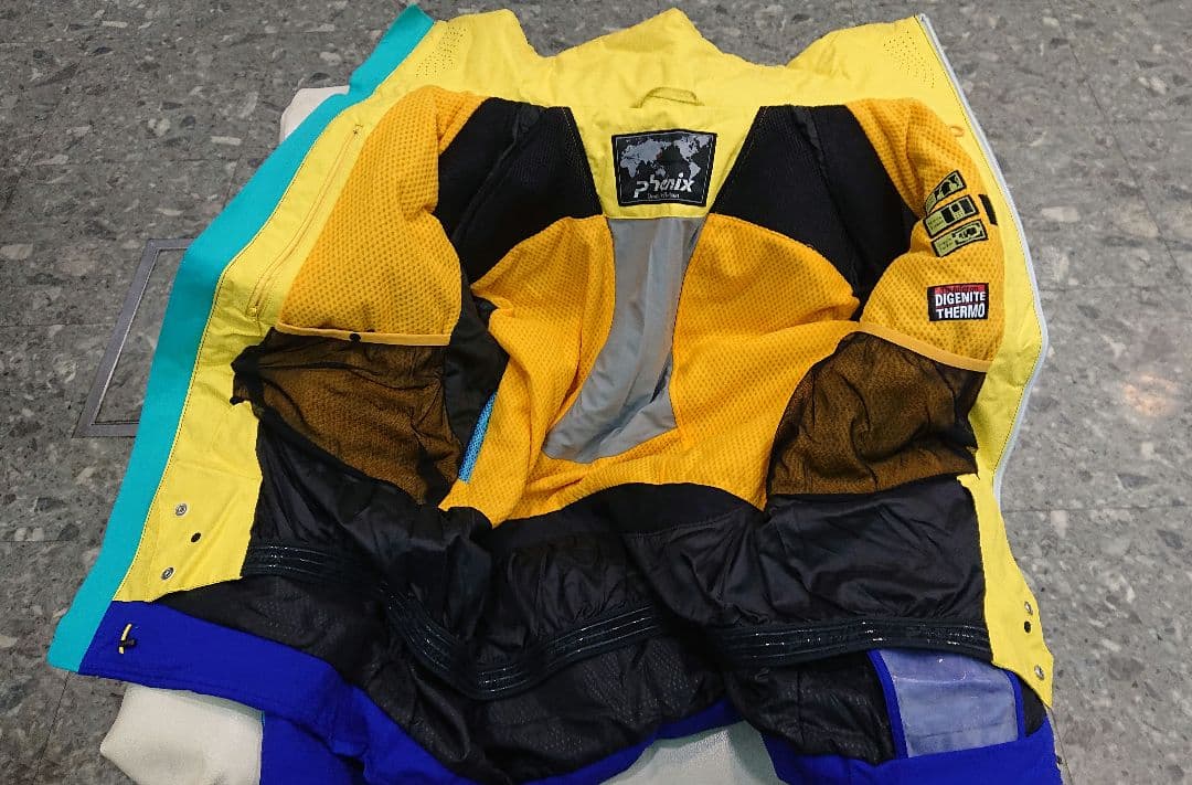 Phoenix スキーウェア上下 青色 メンズ