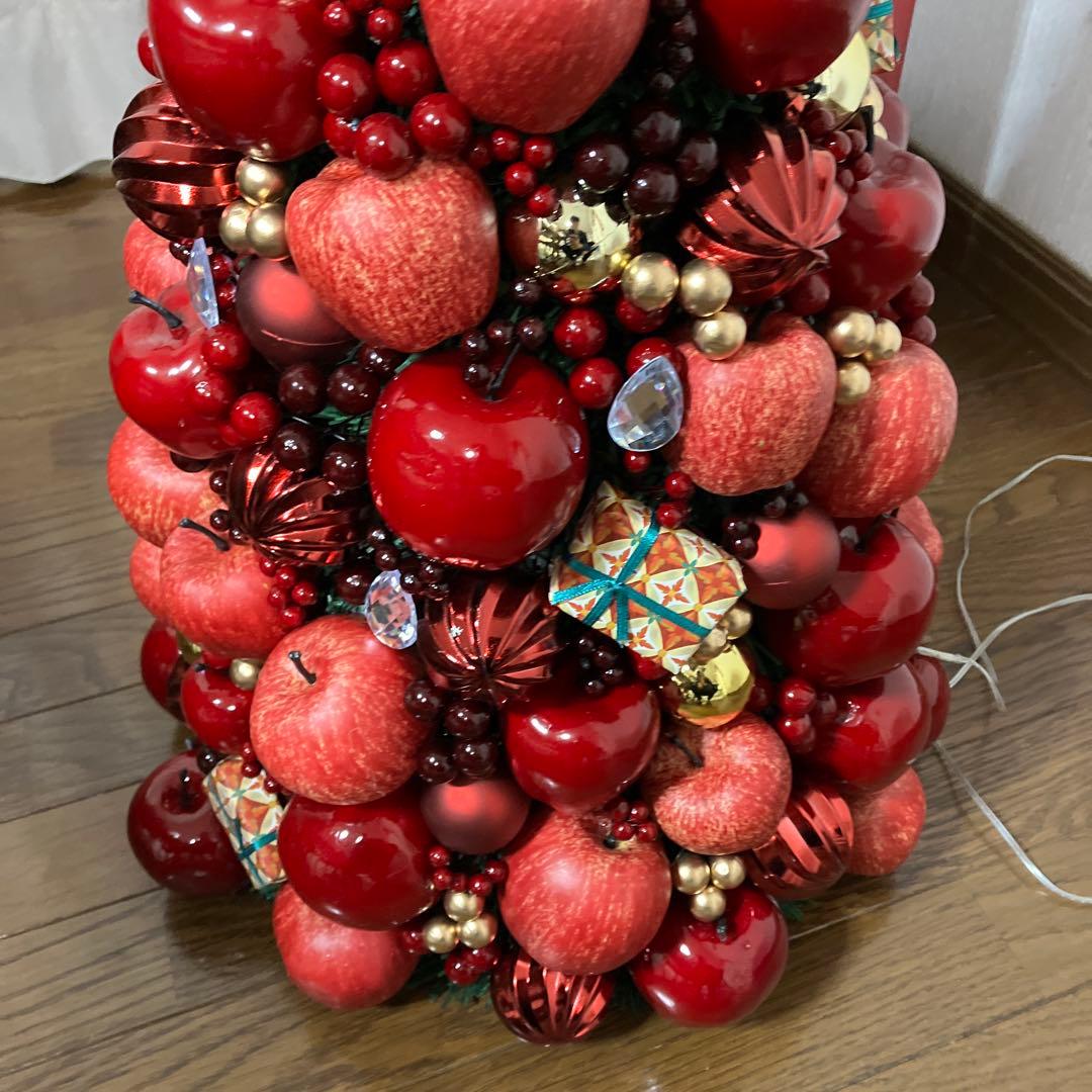 Afternoon Tea アップル クリスマスツリー XL LEDライト付き