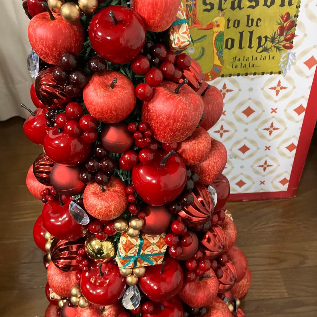 Afternoon Tea アップル クリスマスツリー XL LEDライト付き